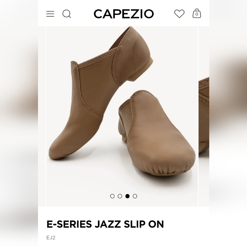 Capezio Jazz Dance Shoes 7W